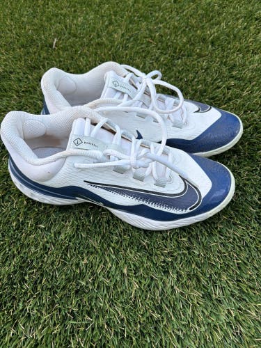 Alpha Huarache Elite 4 Low 'White Blue