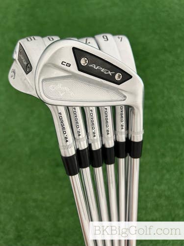 Callaway Apex 24 CB / MB Forged Combo Iron Set 4-P / Dynamic Gold X100