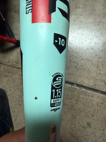 2026 DeMarini The Goods Hybrid USSSA Certified Bat (-10) 20 oz 30" (Used)