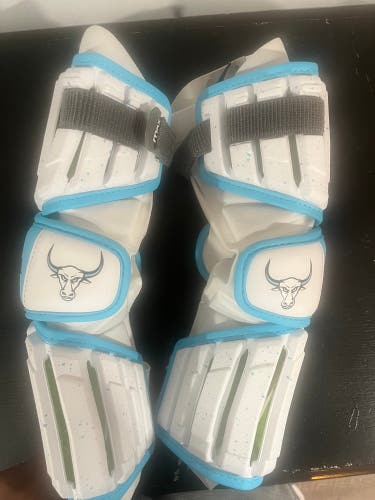 Game-Worn Atlas Maverik Max Arm Pads (New)