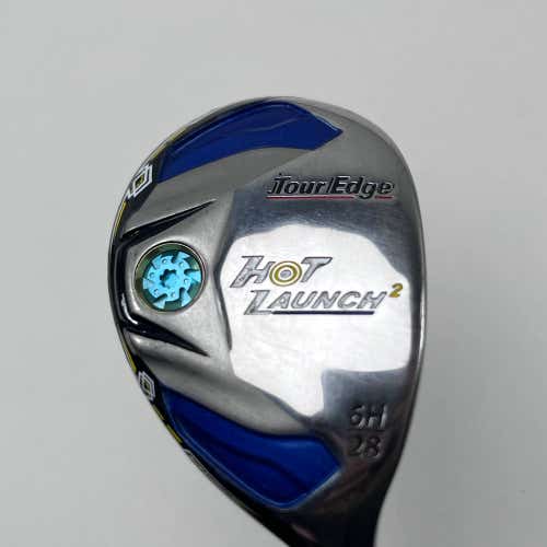 Tour Edge Hot Launch 2 6 Hybrid 28* UST Mamiya Hot Launch 2 60g Regular RH