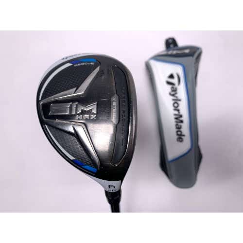 TaylorMade SIM MAX 6 Hybrid 28* KBS Max 85g Stiff Steel Mens RH