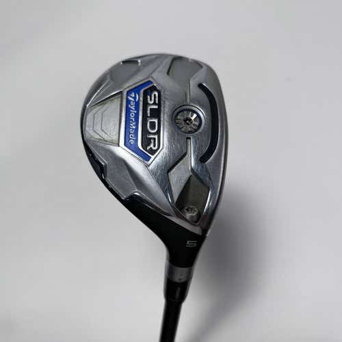 TaylorMade SLDR 5 Hybrid 24* Fujikura Speeder 82h 82g Stiff Graphite Mens RH