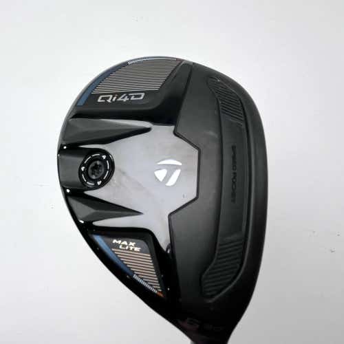TaylorMade Qi4D Max Lite Rescue 6 Hybrid 30* Reax 40g Ladies RH