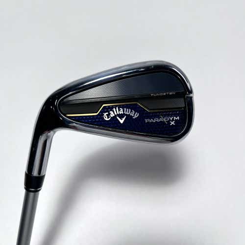 LEFTY Callaway Paradym X Single 7 Iron Aldila Ascent Blue 50A 50g Senior LH