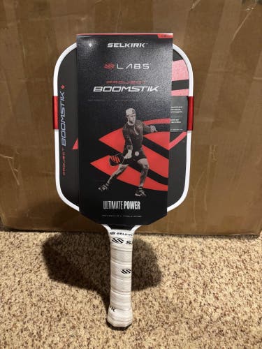 Selkirk Project Boomstik Elongated Paddle “Black/Red”