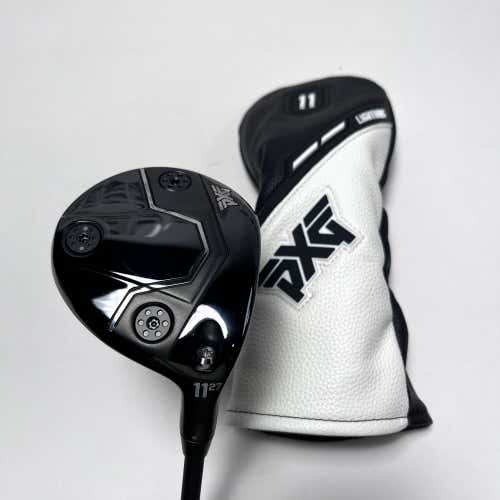PXG Lightning 11 Fairway Wood 27* HZRDUS 6.5 Gen 5 Black 80g Extra Stiff RH HC