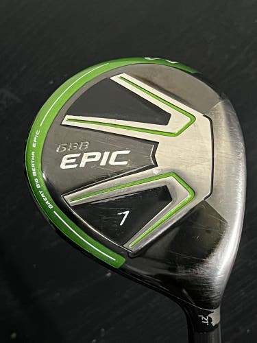 *GOOD* Callaway GBB Epic 7W 21* Bassara 55g Hi Senior A-Flex GP Grip W/ HC 41.5"