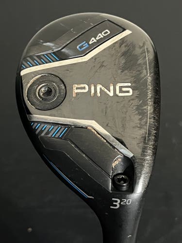 Ping G440 3 Hybrid 20* Alta CB 70g Reg Flex Shaft GP Tour Velvet 360 W/ HC 39.5"