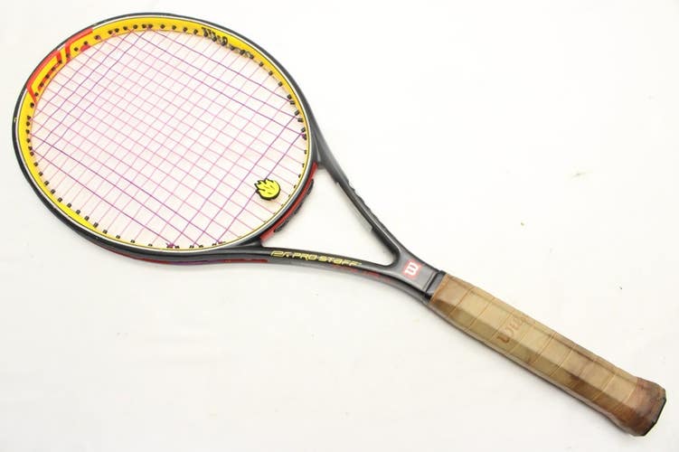 2004 WILSON PRO STAFF TOUR 95 HYPER CARBON TENNIS RACQUET (4 1/2) FROM COLLECTOR