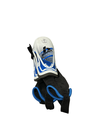 Used Brava Soccer Shin Guards Youth Royal Blue XS 11834-S000057116