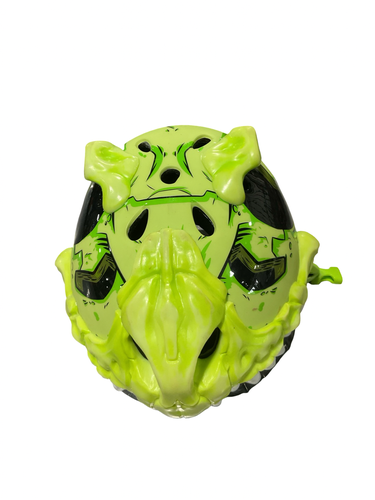 Used Raskullz DINOSAUR Bike Helmet Green SM 11834-S000057118