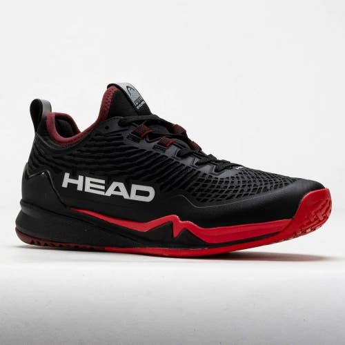 HEAD ENDURE PRO MEN'S TENNIS/PICKLEBALL SHOES (BLACK/RED) #273046 SZ 9
