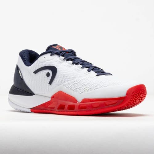 HEAD REVOLT PRO 5.0 TENNIS/PICKLEBALL MEN'S SHOES (WHITE/NAVY) #273266 SZ 9
