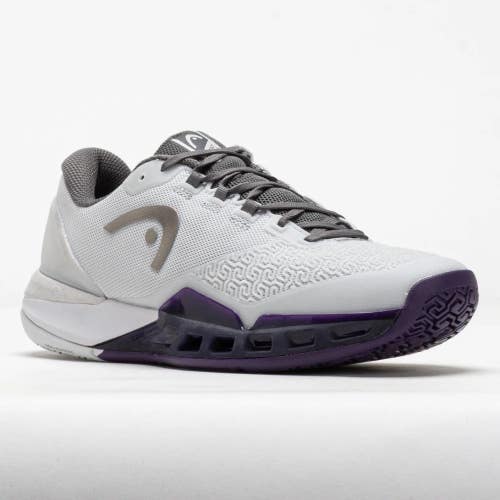 HEAD REVOLT PRO 5.0 TENNIS/PICKLEBALL MEN'S SHOES (LTGREY/PURPLE) #273246 SZ 9