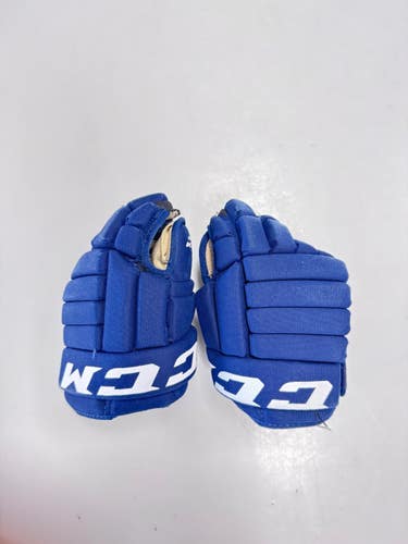 Used CCM LTP Junior Gloves Navy Blue 10" 11860-S000316179