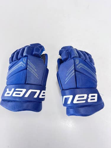 Used Bauer X Intermediate Gloves Navy Blue 12" 11860-S000316173