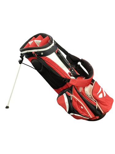 Used Taylormade 6 WAY STAND BAG Mens Stand Bag Red 11613-S000190359