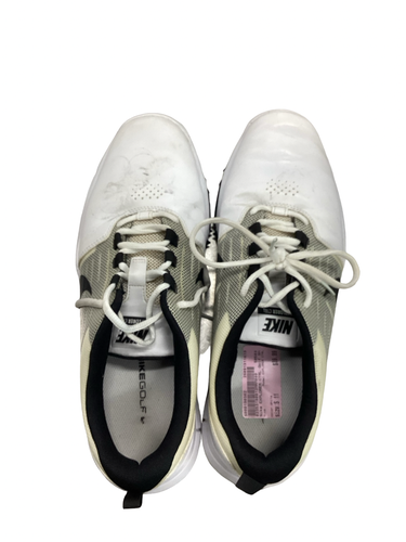 Used Nike EXPLORER CTRL Mens Golf Shoes White Senior 11 11613-S000190362
