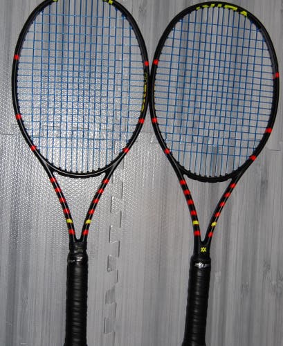 VOLKL C10 EVO Two Tennis Racquets Grip Size 4 3/8