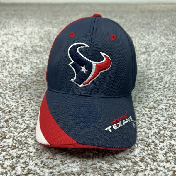 Houston Texans Hat Cap Strap Back Mens One Size Blue NFL Football Team Apparel