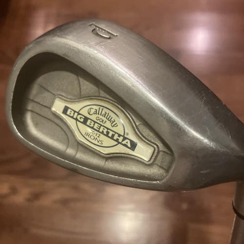 Callaway Big Bertha X-12 Pitching Wedge Right Hand Memphis 10 98 Steel Shaft