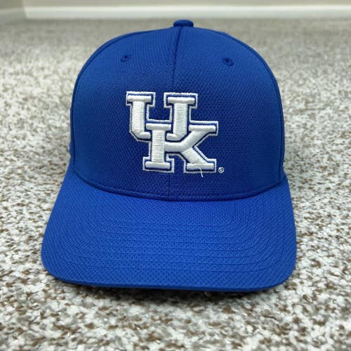 Kentucky Wildcats Hat Cap Flex Men Small Blue NCAA Softball Top Of World College