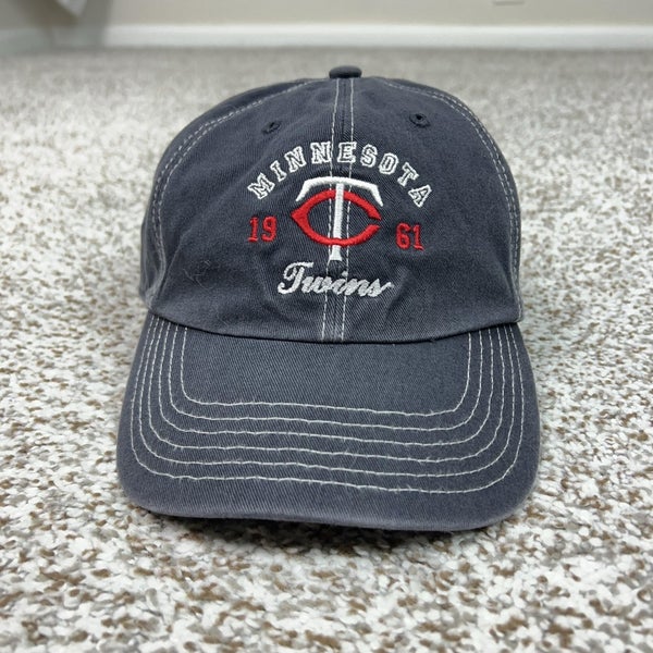 Minnesota Twins Hat Cap Strap Back Womens One Size Blue MLB Baseball '47 Dad Hat