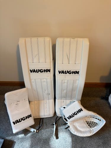 33+2” Vaughn Pure Spec Vintage Regular Goalie Full Set Pro Stock (Used)