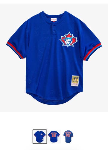 Blue XXL Men's Mitchell & Ness Jersey (New)