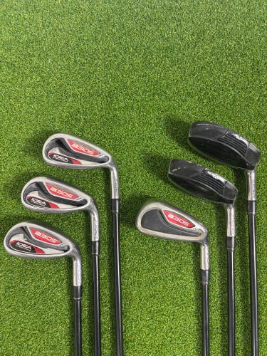 Adams Idea a3OS Hybrid Iron Set 4H 5H 6 9 PW SW Graphite Uniflex RH 6 Clubs