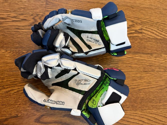 Maverik M4 Lacrosse Gloves (Used)