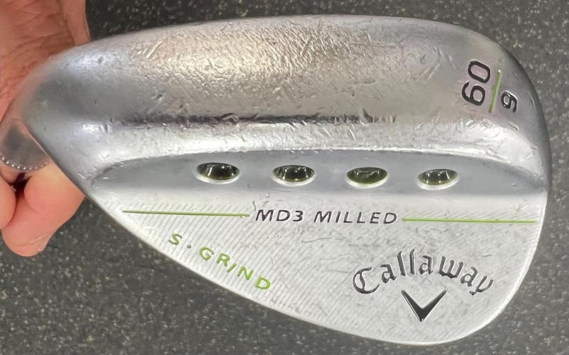 Used Callaway MD3 Golf Wedge Mens LH 60 Degree 11497-S000161714