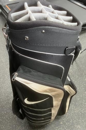 Used Nike CART BAG Mens Cart Bag Black 11497-S000161704