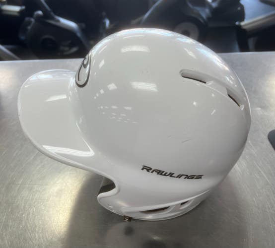 Used Rawlings HELMET Batting Helmet No Mask White SM 11497-S000161697