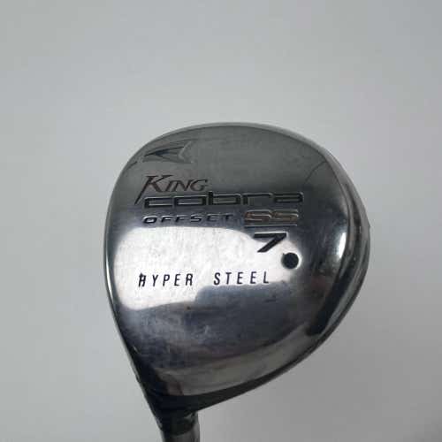 LEFTY Cobra SS Hyper Steel Offset 7 Fairway 21* Graphite Design 50g Senior LH