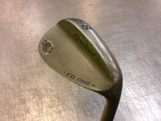 Used Cleveland CG ONE Golf Wedge Mens RH 50 Degree 11339-S000207084