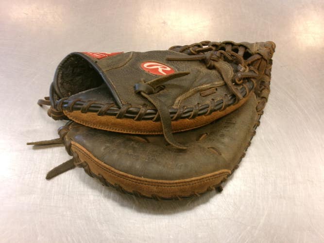 Used Rawlings PREMIUM SERIES BB/SB Catchers RH Throw Brown 32 1/2" 11339-S000207103