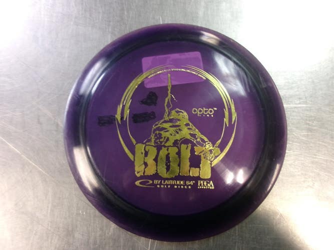 Used Latitude 64 BOLT Disc Golf Driver Purple 11868-S000072142