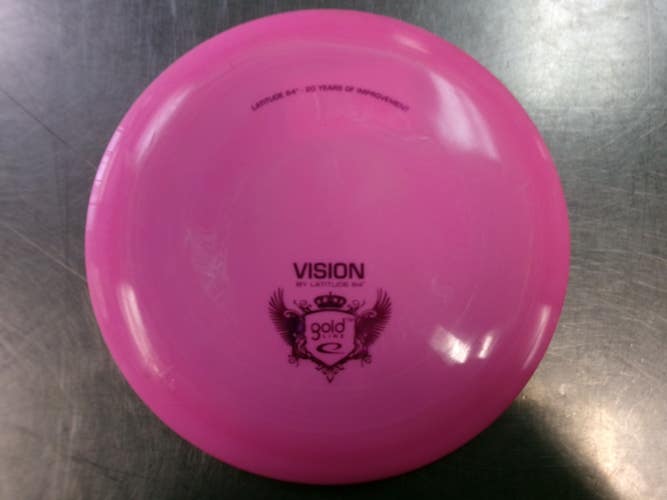 Used Latitude 64 VISION Disc Golf Driver Pink 11868-S000072139