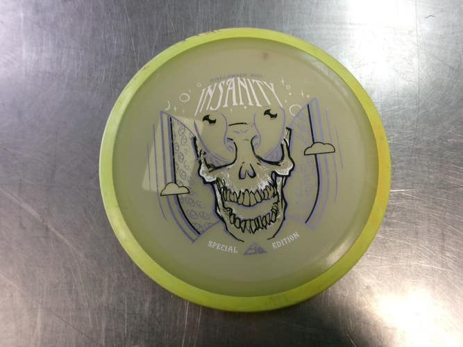 Used INSANITY HALLOWEEN 2021 Disc Golf Driver Yellow 11868-S000072137
