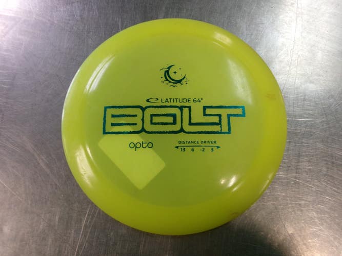 Used Latitude 64 BOLT Disc Golf Driver Yellow 11868-S000072136