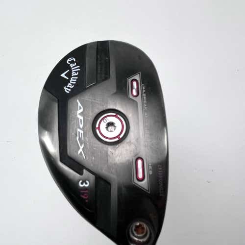 Callaway Apex 21 3 Hybrid 19* UST Mamiya Recoil Dart F4 75g Stiff RH