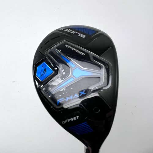 Cobra F-MAX Airspeed Offset 4 Hybrid 22* AirSpeed 50g Regular RH NEW