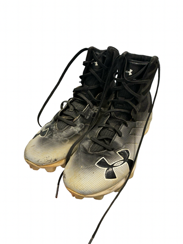 Used Under Armour Adult FB Cleats Black Senior 8 11682-S000139922