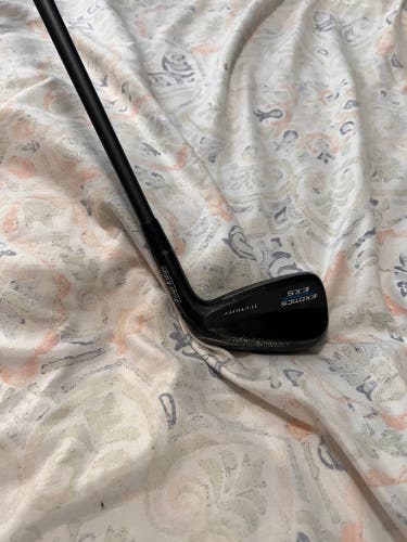 2020 Tour Edge Exotics EXS Black Ti-Utility 4 Iron 22* Right Handed Hybrid (Used) HZRDUS smoke shaft