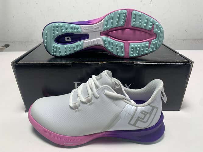 FootJoy Fuel Sport Golf Shoes White Women's SZ 5.5 ( 90547 ) NIB