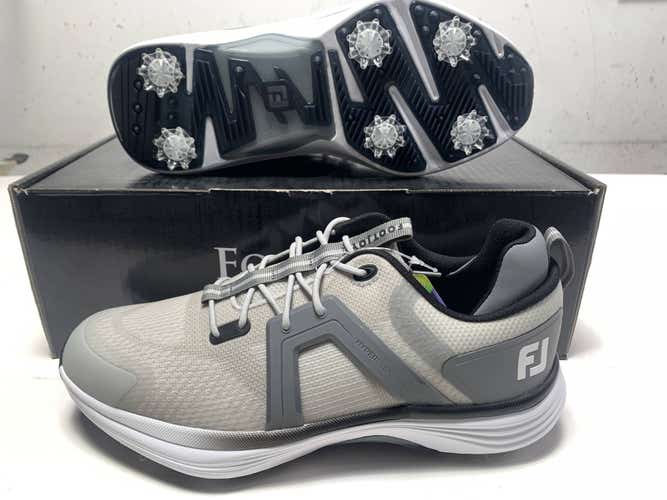 FootJoy HyperFlex Golf Shoes Grey Men's SZ 8.5 ( 55470 ) NIB