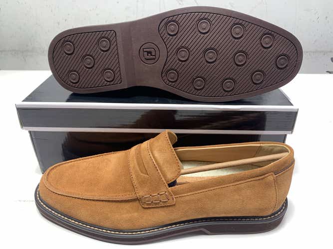 FootJoy Loafer Shoes Brown Men's SZ 12 ( 79075 ) NIB