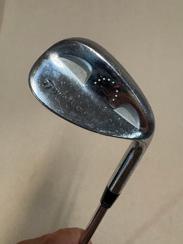 Men's TaylorMade RAC Chrome Right Handed Wedge Uniflex 56 Degree Steel Shaft (Used)